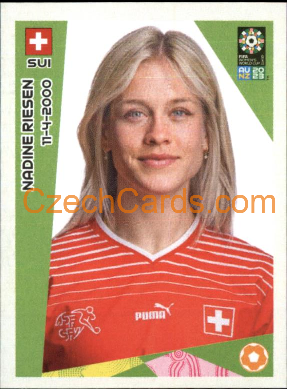 Nadine Riesen Panini 2023 FIFA Women's World Cup Sticker #68