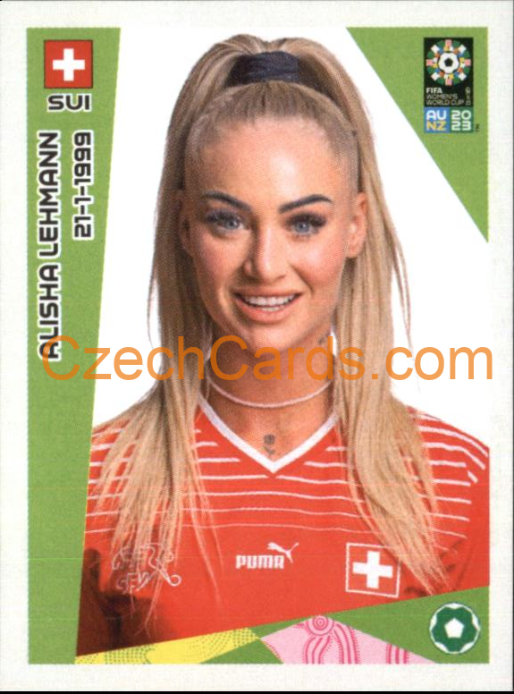 Alisha Lehmann Panini 2023 FIFA Women's World Cup Sticker #70