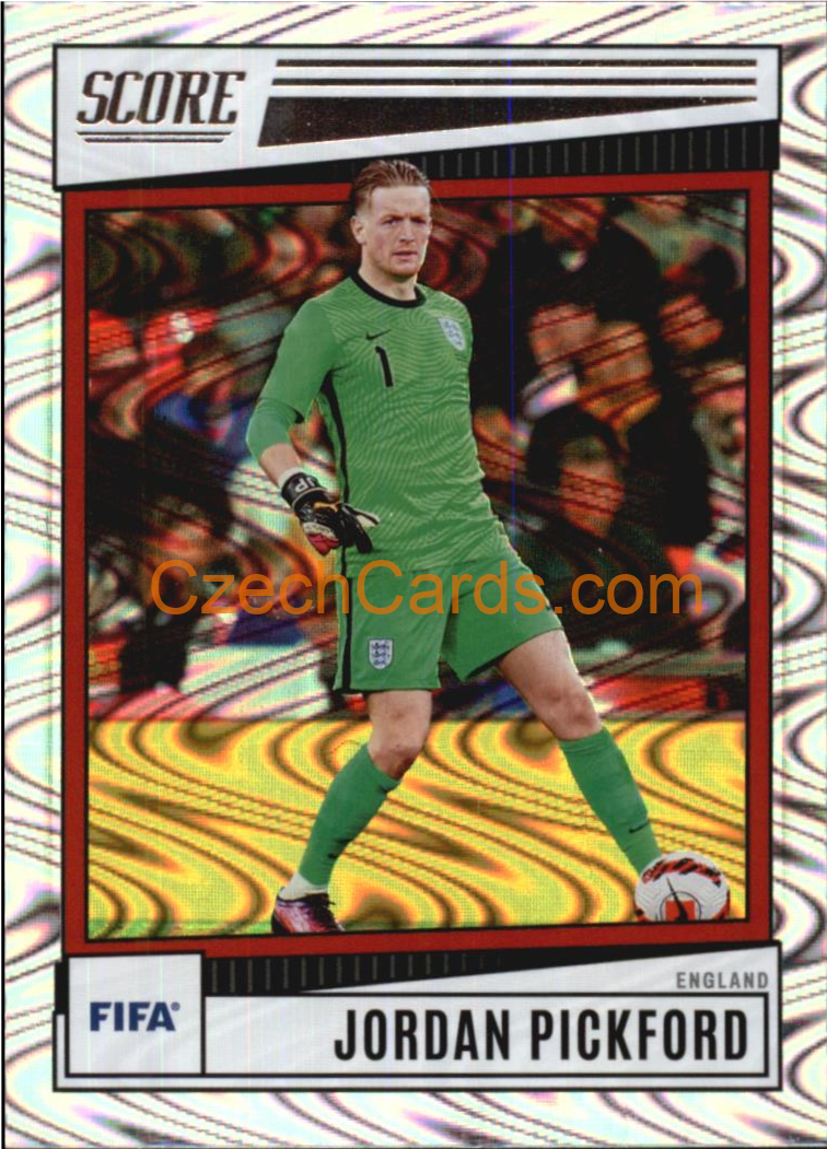 Jordan Pickford 2022/23 Panini SCORE FIFA Swirl parallel #47