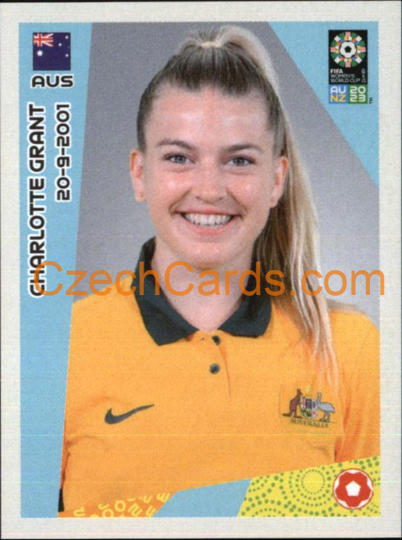 Charlotte Grant Panini 2023 FIFA Women's World Cup Sticker #79