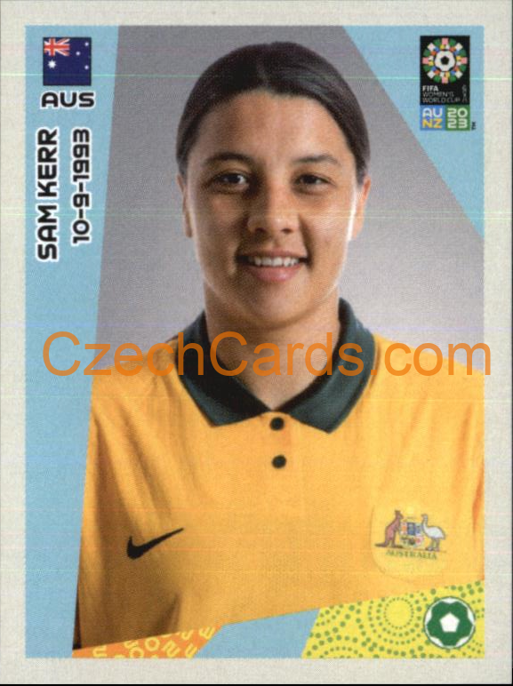 Sam Kerr Panini 2023 FIFA Women's World Cup Sticker #84