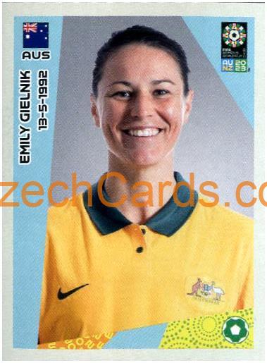 Emily Gielnik Panini 2023 FIFA Women's World Cup Sticker #85