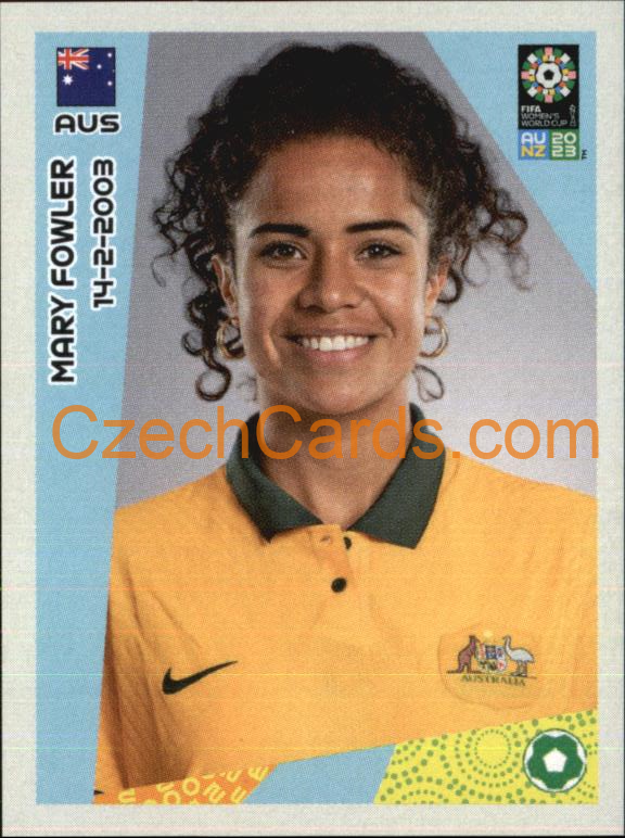 Mary Fowler Panini 2023 FIFA Women's World Cup Sticker #89