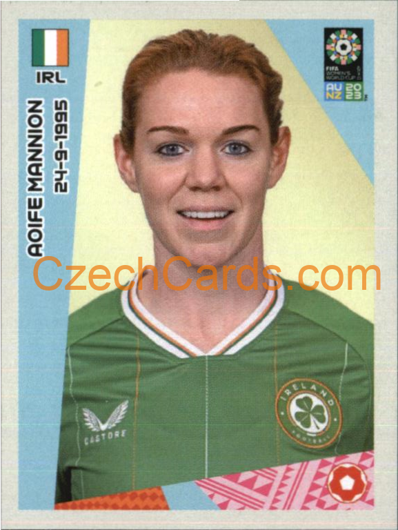 Aoife Mannion Panini 2023 FIFA Women's World Cup Sticker #96