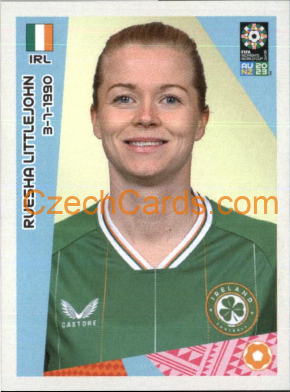 Ruesha Littlejohn Panini 2023 FIFA Women's World Cup Sticker #101