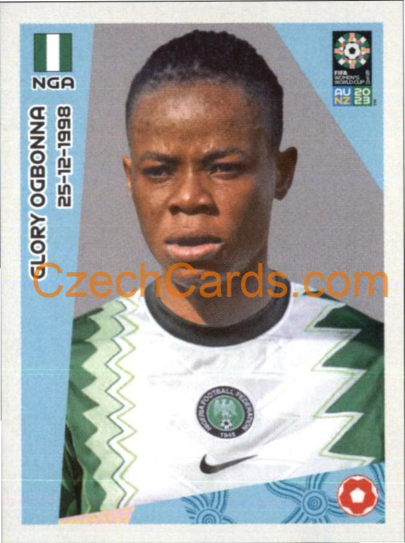 Glory Ogbonna Panini 2023 FIFA Women's World Cup Sticker #111