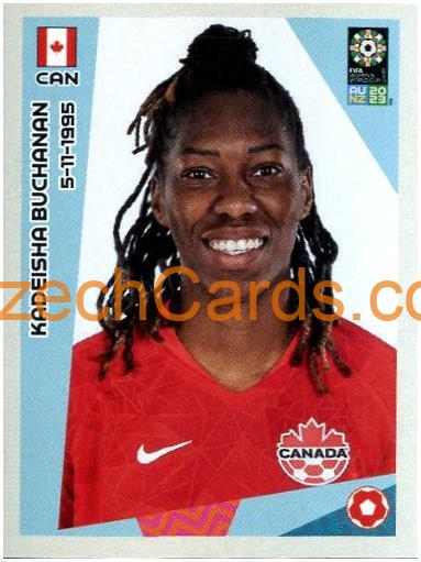 Kadeisha Buchanan Panini 2023 FIFA Women's World Cup Sticker #128