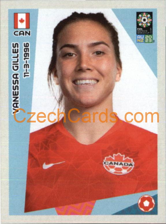 Vanessa Gilles Panini 2023 FIFA Women's World Cup Sticker #130
