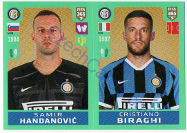Samir Handanovič - Cristiano Biraghi 2020 FIFA 365 #214