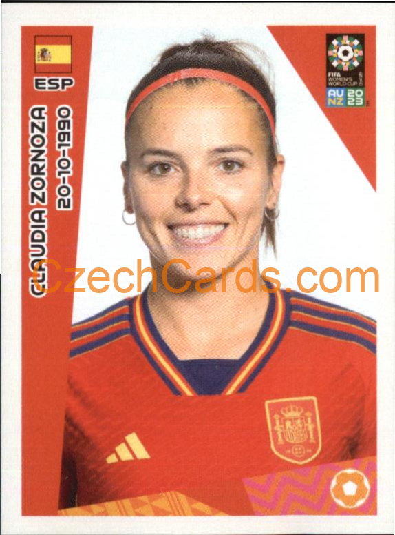 Claudia Zornoza Panini 2023 FIFA Women's World Cup Sticker #149