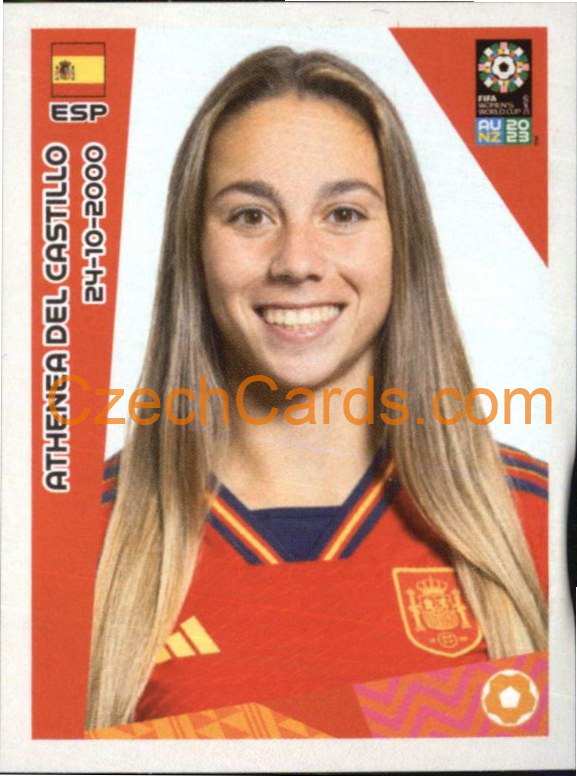Athenea Del Castillo Panini 2023 FIFA Women's World Cup Sticker #150