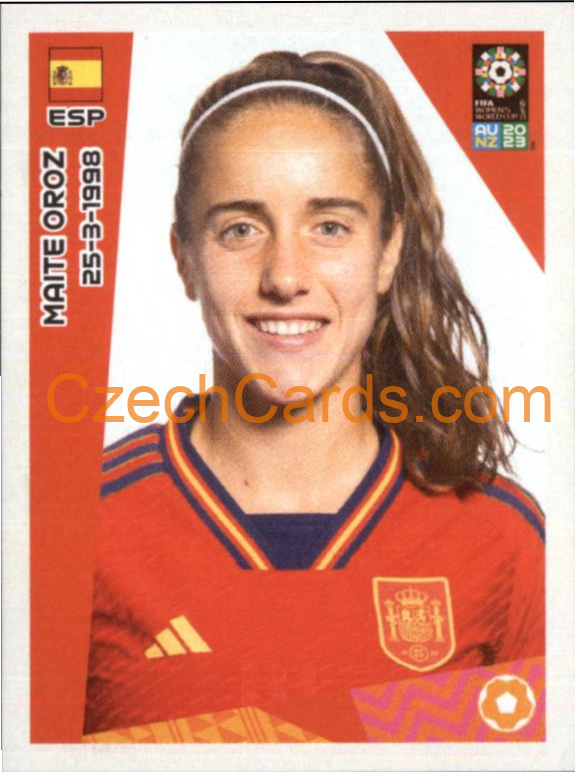 Maite Oroz Panini 2023 FIFA Women's World Cup Sticker #151