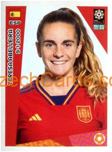 Teresa Abelleira Panini 2023 FIFA Women's World Cup Sticker #152