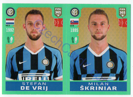 Stefan de Vrij - Milan Škriniar 2020 FIFA 365 #216