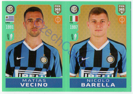 Matías Vecino - Nicolò Barella 2020 FIFA 365 #218