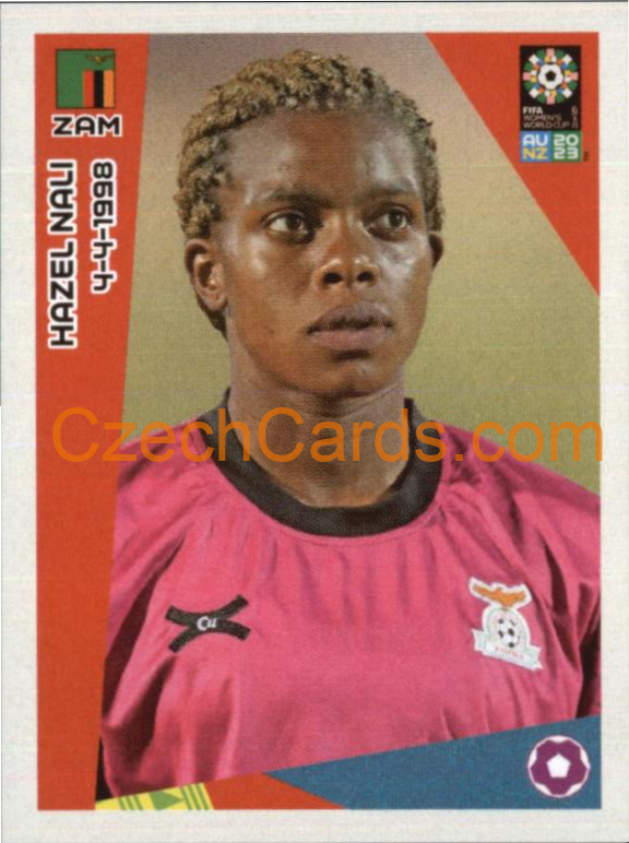 Hazel Nali Panini 2023 FIFA Women's World Cup Sticker #176