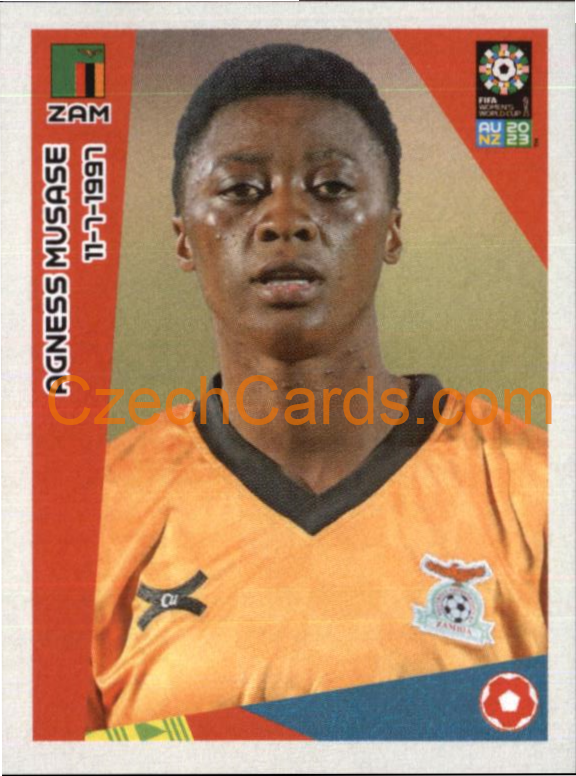 Agness Musase Panini 2023 FIFA Women's World Cup Sticker #179
