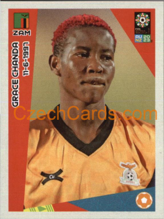 Grace Chanda Panini 2023 FIFA Women's World Cup Sticker #183