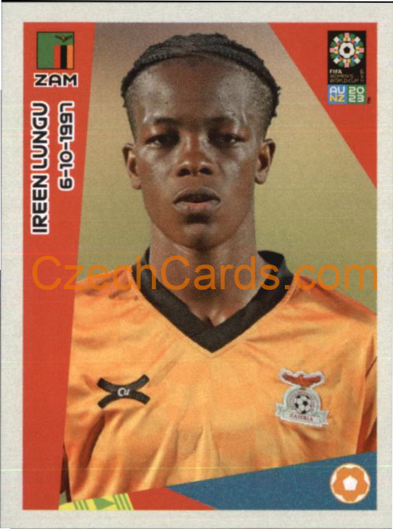 Ireen Lungu Panini 2023 FIFA Women's World Cup Sticker #185