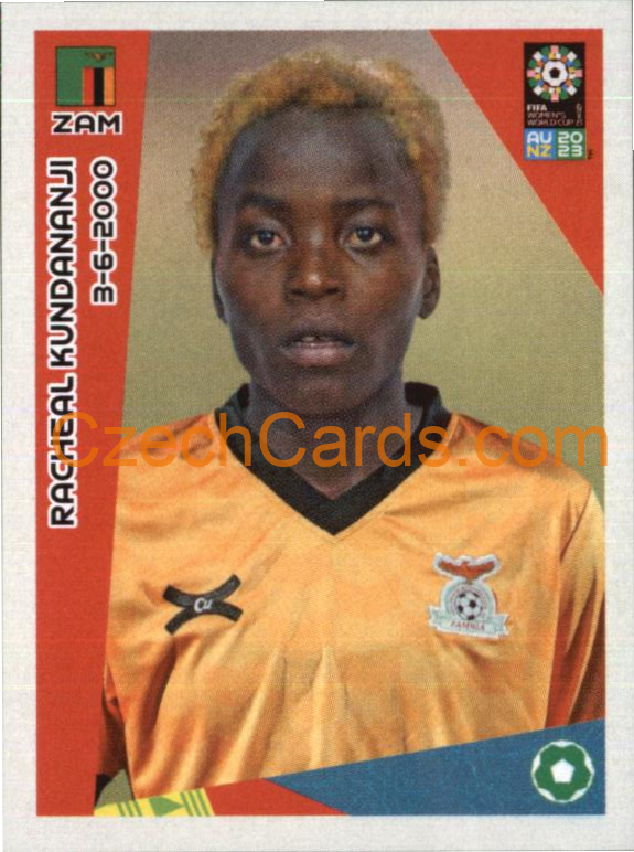 Racheal Kundananji Panini 2023 FIFA Women's World Cup Sticker #188