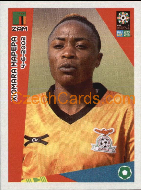 Xiomara Mapepa Panini 2023 FIFA Women's World Cup Sticker #189