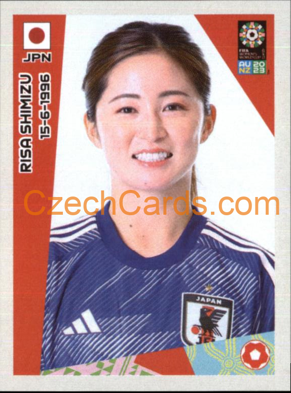 Risa Shimizu Panini 2023 FIFA Women's World Cup Sticker #194