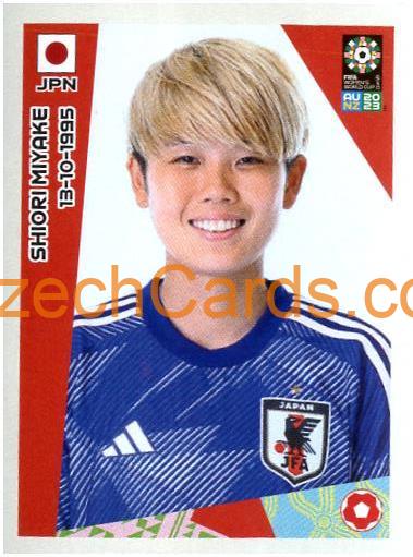 Shiori Miyake Panini 2023 FIFA Women's World Cup Sticker #198