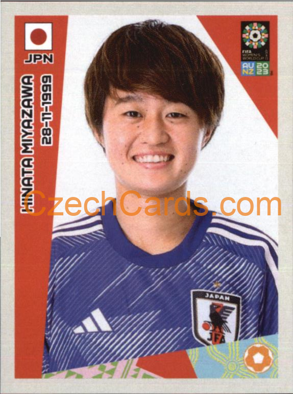 Hinata Miyazawa Panini 2023 FIFA Women's World Cup Sticker #202