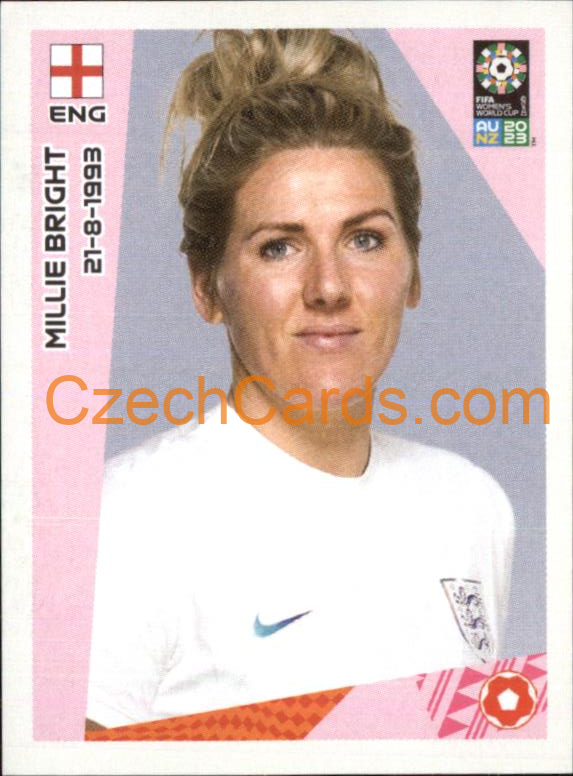 Millie Bright Panini 2023 FIFA Women's World Cup Sticker #211