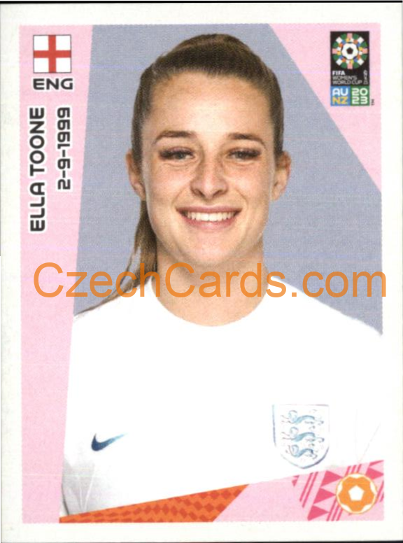 Ella Toone Panini 2023 FIFA Women's World Cup Sticker #216