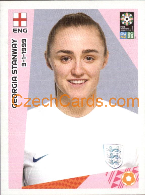 Georgia Stanway Panini 2023 FIFA Women's World Cup Sticker #217