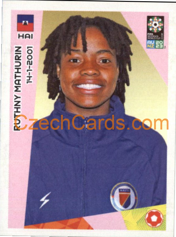 Ruthny Mathurin Panini 2023 FIFA Women's World Cup Sticker #232