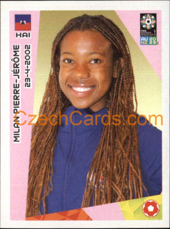 Milan Pierre-Jérome Panini 2023 FIFA Women's World Cup Sticker #233