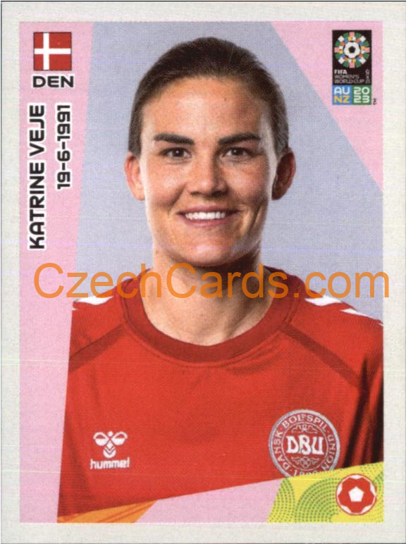 Katrine Veje Panini 2023 FIFA Women's World Cup Sticker #246
