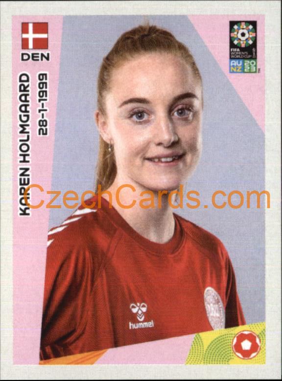 Karen Holmgaard Panini 2023 FIFA Women's World Cup Sticker #247