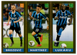 Brozović - Martínez - Lukaku 2020 FIFA 365 #226 GOLD
