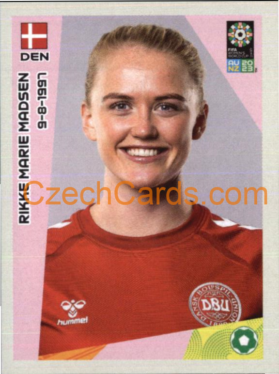 Rikke Marie Madsen Panini 2023 FIFA Women's World Cup Sticker #258