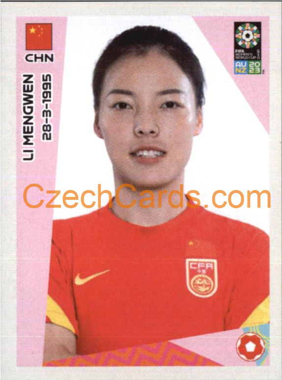 Li Mengwen Panini 2023 FIFA Women's World Cup Sticker #263