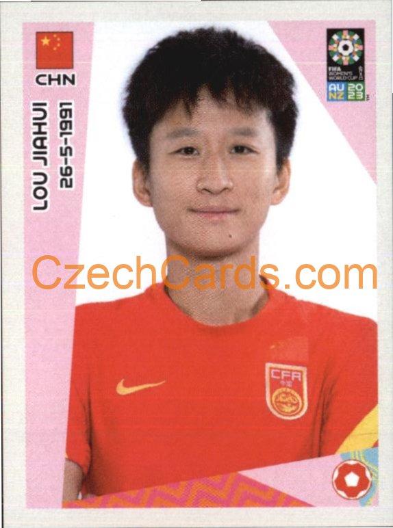 Lou Jiahui Panini 2023 FIFA Women's World Cup Sticker #264