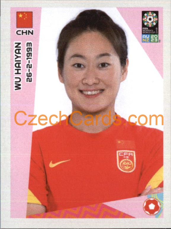Wu Haiyan Panini 2023 FIFA Women's World Cup Sticker #268