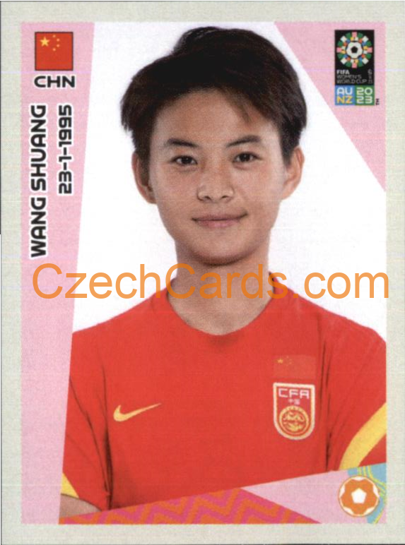 Wang Shuang Panini 2023 FIFA Women's World Cup Sticker #270