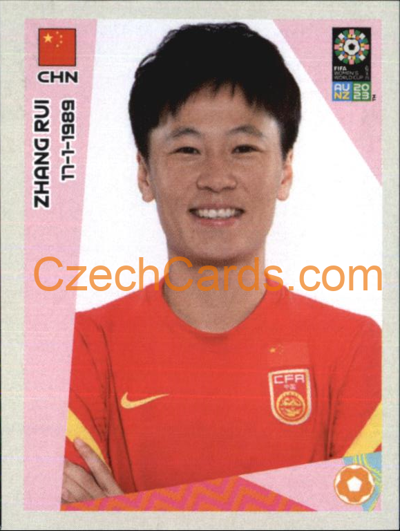 Zhang Rui Panini 2023 FIFA Women's World Cup Sticker #272