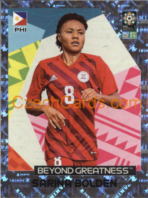 Sarina Bolden Panini 2023 FIFA Women's World Cup Sticker foil #279