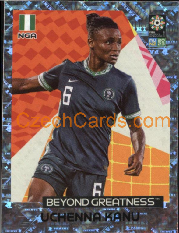 Uchenna Kanu Panini 2023 FIFA Women's World Cup Sticker foil #283