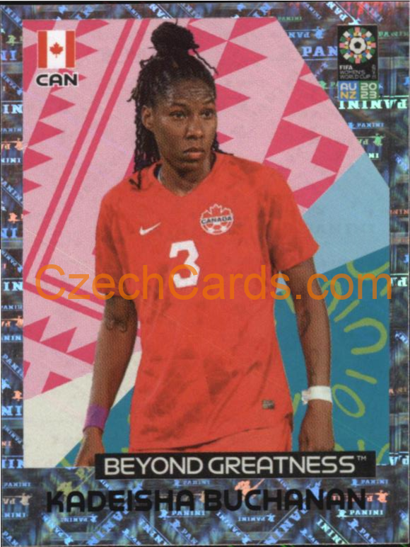 Kadeisha Buchanan Panini 2023 FIFA Women's World Cup Sticker foil #284