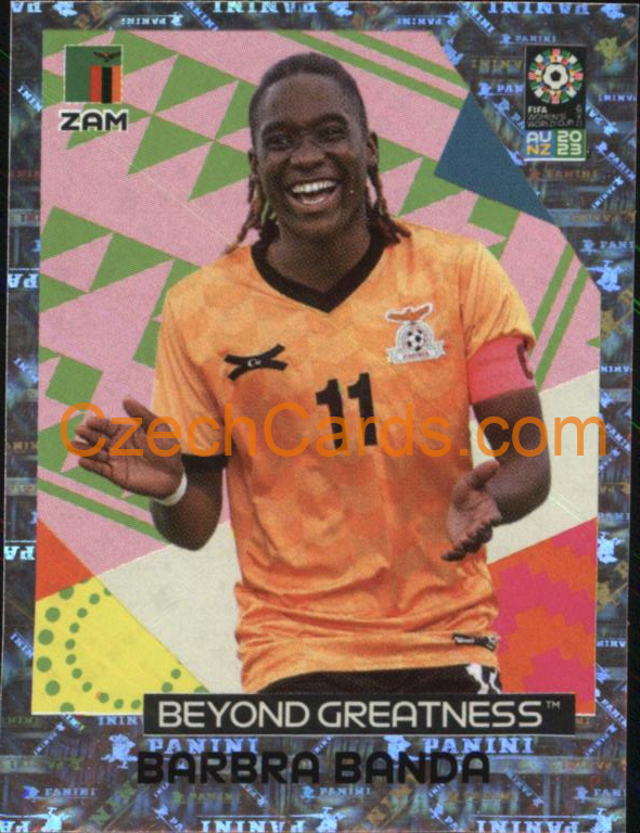 Barbra Banda Panini 2023 FIFA Women's World Cup Sticker foil #287