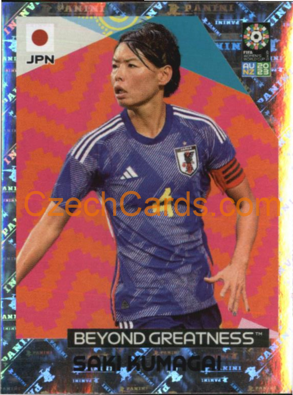 Saki Kumagai Panini 2023 FIFA Women's World Cup Sticker foil #288