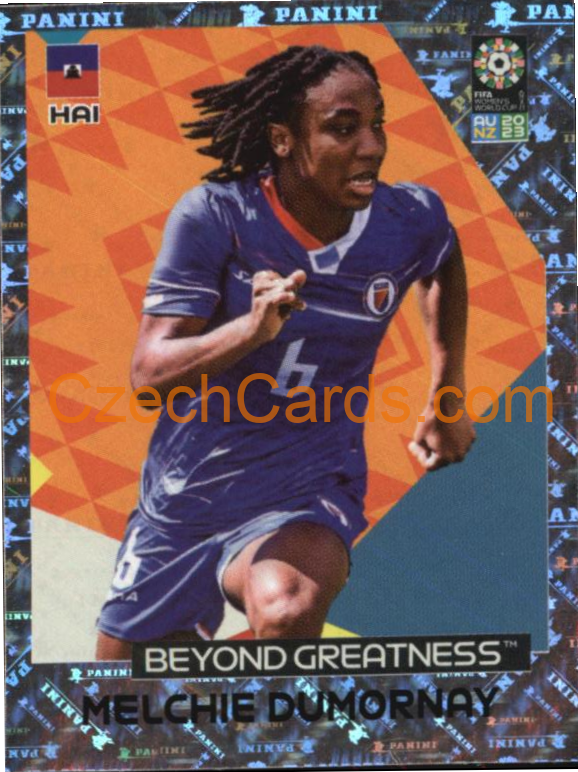 Melchie Dumornay Panini 2023 FIFA Women's World Cup Sticker foil #290