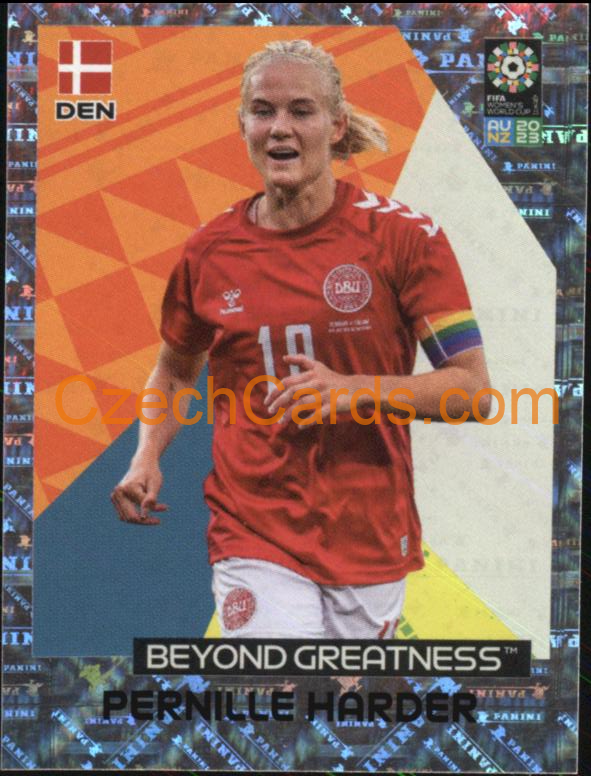 Pernille Harder Panini 2023 FIFA Women's World Cup Sticker foil #291