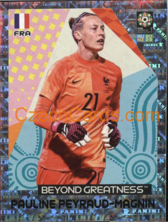 Pauline Peyraud-Magnin Panini 2023 FIFA Women's World Cup Sticker foil #297